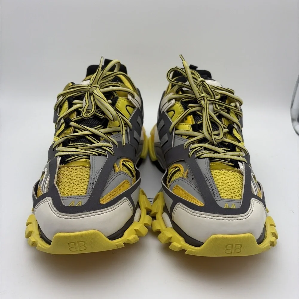 Size 44 (11US) - Balenciaga Track ' White Yellow (542023)